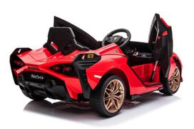 Lamborghini SIAN Elektromobilis vaikams Raudona