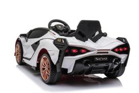 Lamborghini SIAN Elektromobilis vaikams Balta