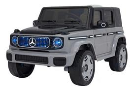 "Mercedes Benz EQG" Elektromobilis vaikams Sidabrinis