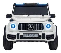 Mercedes Benz G63 AMG XXL Elektromobilis vaikams STRONG White