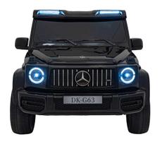 Mercedes Benz G63 AMG XXL Elektromobilis vaikams STRONG MP4 Juoda