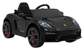 "Porsche Spyder RS 718" juodos spalvos Elektromobilis vaikams MP4