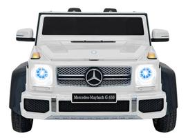 Elektromobilis vaikams Mercedes Benz MAYBACH G650 White