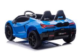 Lamborghini Revuelto XL mėlyna Elektromobilis vaikams