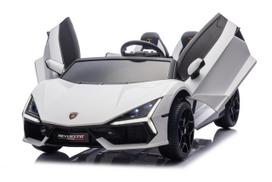 Lamborghini Revuelto XL STRONG Balta Elektromobilis vaikams