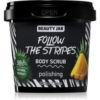 Beauty Jar Follow The Stripes kūno šveitiklis su kokosų aliejumi 200 g