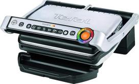 "Tefal OptiGrill" kontaktinis grilis, 6 programos, kepimo lygio rodmuo, nuimamos lėkštės, rankinis režimas, elektrinis grilis, nerūdijantis plienas, GC705D16