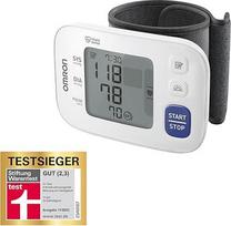 OMRON RS4 automatinis riešo kraujospūdžio matuoklis, "Stiftung Warentest 11/2023" testo nugalėtojas, kliniškai patvirtintas, su atmintimi, tikslaus matavimo padėties jutikliu, manžetės sėdynės valdymu