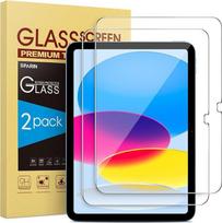 SPARIN Pack of 2 Screen Protectors for iPad 10th Generation 2022, 9H Hardness Protective Glass Screen Protector Tempered Glass for iPad 10 Film, 10.9 Inch