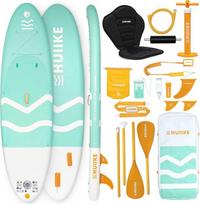 Stovinti irklentė Hochwertigem Zubehör - HUIIKE | SUP lenta, Stand Up Paddle mit Großer Stabilität | Stand-Up Paddling | Standup Paddleboard Aufblasbar Set