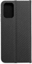 Dėklas Forcell Oem LUNA Book Carbon skirtas Xiaomi Redmi Note 10 / 10S juodos spalvos