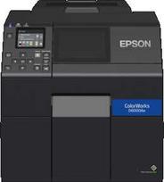 Spausdintuvas Epson ColorWorks D6500 dye ink, peeler, disp., USB, Tinklinis, juodas