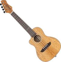 "Ortega Guitars" koncertinė ukulelė kairiarankiams - Elektroakustinė - Horizon serija - Su krepšiu - Mango, natūrali (RUMG-CE-L)