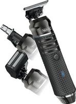 "Wahl Pro Series" gerai matomas trimeris, griežto kirpimo peiliukų rinkinys, ličio jonų, visiškai plaunamas barzdos kirptuvas, kirpimo rinkinys, keičiamos galvutės, belaidis, griežto kirpimo
