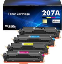 207A 207X MFP M283fdw Toner: Compatible with HP 207A 207X Color Laserjet Pro MFP M283fdw Toner Black M255dw M282nw M283fdn M255nw W2210A W2211A W2212A W2213A Cyan Yellow Magenta chip with magmagmagmag
