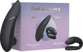Womanizer Next & We-Vibe Sync O Lust & Luxury rinkinys - Juoda