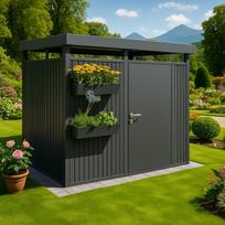 Įrankių namelis H4 HIGHLINE 275x275 vienos durys BIOHORT