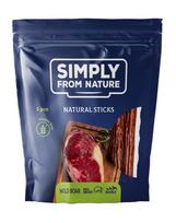 SIMPLY FROM NATURE Nature Sticks with wild boar natūralūs skanėstai su šerniena 3 vnt