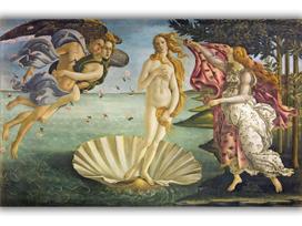 Reprodukcija „Veneros gimimas“, Sandro Botticelli (1485)