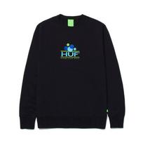 HUF Fun Pullover Black - Dydis XL (PF00464-BLACK Džemperiai)