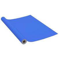 Lipni plėvelė baldams, mėlyna, 500x90cm, PVC, blizgi