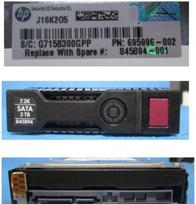 Hewlett Packard Enterprise DRV HD 3TB 6G 7.2K 3.5 SATA MDL SC