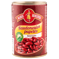 Konservuotos raudonosios pupelės MAMOS KONSERVAI, 400 g