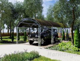 Pastogė automobiliui - Agrosfera 6 m 4 mm