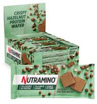 Baltyminiai vafliai NUTRAMINO lazdynų riešutų, 12 x 39 g