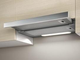 ELICA ELITE14 LUX GRIX/A/60 Semi-integrated (pull-out) Silver, Stainless steel 336 m³/h
