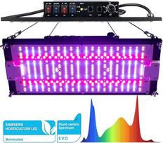 "TviewSmart" auginimo lempa 150 W augalų lempa - nepriklausoma viso spektro auginimo šviesa UV IR raudona mėlyna šviesa su "Samsung LM301H EVO" diodais Dimmable LED auginimo šviesa kambariniams augalams