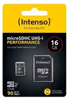 Intenso microSDHC 16GB Class 10 UHS-I U1 Performance