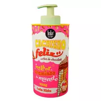 Lola Cosmetics, Cachinho Feliz Kids, Chocolate, Hair Styling Cream, Flexible Hold, 480 g