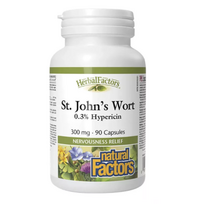 Natural Factors St. John's Wort 300 mg 90 caps