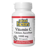Natural Factors Vitamin C Calcium Ascorbate 1000 mg 90 caps