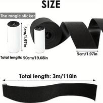 1 vnt. PVC sofos tarpų užpildas, PVC sofos blokatorius vaikams ir naminiams gyvūnams, reguliuojamas juodas apsauginis nuo vaikų sofos užpildas 5cmx3M/11cmx6M 5cm*50cm/5cm*3M juoda