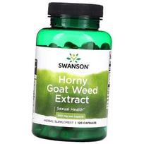 Epimedžio ekstraktas, Horny Goat Weed Extract 500, Swanson 120 kaps. (08280016) 120caps