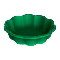 Plastikinė smėlio dėžė Gėlė 76 cm - žalia