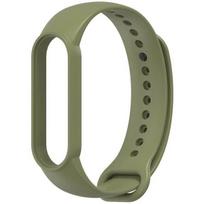 Strap silicone for smartband Xiaomi Mi Band 5 / 6 / 7 green (08)