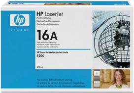 HP 16A original LaserJet Toner cartridge Q7516A black standard capacity 12.000 pages 1-pack