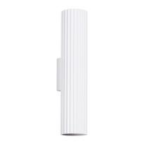 Sieninis šviestuvas SOLLUX KARBON 30, GU10, 2 x max 10W LED, balta