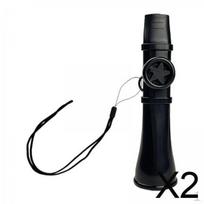 2x Kazoo Adjustable Tone Professional Portable Easy to Play Party Favors Color Upgraded