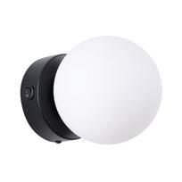 Sieninis šviestuvas SOLLUX YOLI 1, G9, 1 x max 8W LED, juoda