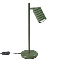 Stalinis šviestuvas SOLLUX KARBON, GU10, 1 x max 10W LED, žalia
