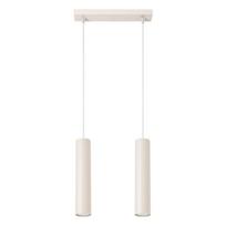 Pakabinamas šviestuvas SOLLUX LAGOS 2, GU10, 2 x max 10W LED, smėlio