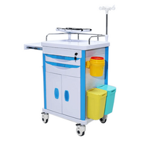 Daugiafunkcis medicininis vežimėlis KASMAN Blue 625*475*950mm