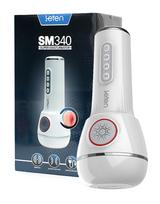LETEN SM340 - masturbatorius vyrams - vibruojantis, siurbimo, garsinis