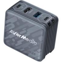 Įkroviklis nešiojamam kompiuteriui GaN Įkroviklis - AVERMEDIA - 100W su FHD Vaizdo Įrašymo GC313Pro Juodas