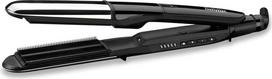 "BaByliss Steam Shine Styler", "2-in-1" tiesintuvas, skirtas lengvai ištiesinti arba lengvai garbanoti, ST496E - juodas