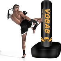 "Punch Bag 69" laisvai stovintis 69 "aukštis, skirtas vyrams, besitreniruojantiems MMA, Muay Thai ir fitnesą, idealus pripučiamas kikbokso stendas, pagrindinė bokso įranga
